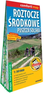 Comfort! map Roztocze Środkowe, Puszcza Solska - Atlasy i mapy - miniaturka - grafika 1