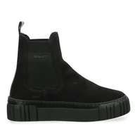 Botki damskie - Sztyblety Gant Snowmont 29553786 Czarny - miniaturka - grafika 1