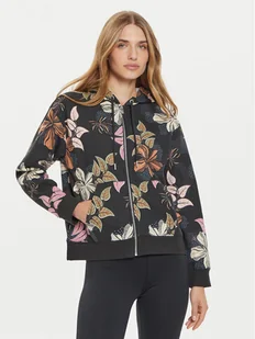 Roxy Bluza Feels Right ERJFT04863 Czarny Loose Fit - Bluzy damskie - miniaturka - grafika 1