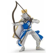 Figurki dla dzieci - Papo Król Smoka niebieski z łukiem - miniaturka - grafika 1