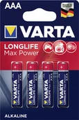 Baterie i akcesoria - Varta Bateria Longlife Max Power AAA / R03 200 szt. - miniaturka - grafika 1