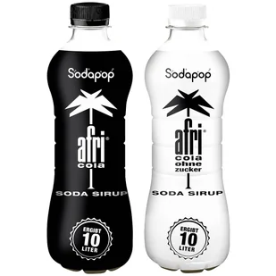 2x SYROP SODAPOP AFRI COLA + AFRI COLA BEZ CUKRU DO SATURATORA KONCENTRAT - Syropy i koncentraty owocowe - miniaturka - grafika 1