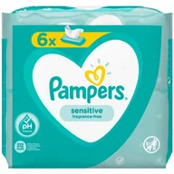 Chusteczki nawilżane - Chusteczki nawilżane PAMPERS Sensitive (312 szt.) - miniaturka - grafika 1