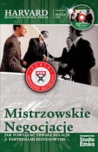 Mistrzowskie negocjacje + CD - Biznes - miniaturka - grafika 1