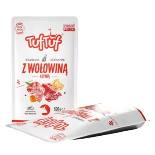 BULT Tuf Tuf Karma mokra dla psa wołowina saszetka 300G - Mokra karma dla psów - miniaturka - grafika 1
