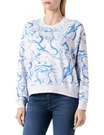 Bluzy damskie - Lee Damska bluza z krótkim rękawem, beżowy, XL - miniaturka - grafika 1