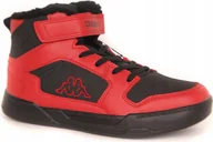 Buty dla dziewczynek - BUTY dziecięce KAPPA LINEUP Z FUTERKIEM 261071K-2011 czerwone 30 czerwony r.30 - miniaturka - grafika 1