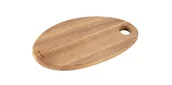 Deski do krojenia - Deska do serwowania i krojenia owalna FEELWOOD 27 x 18 cm - miniaturka - grafika 1