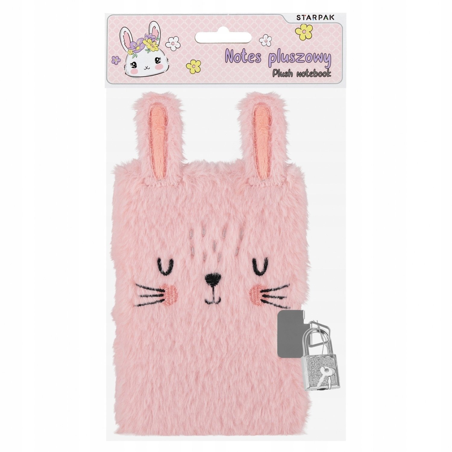 Starpak KOLONOTES PLUSZ A6 RABBIT STK PBH 12/48