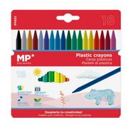 Kredki, ołówki, pastele i pisaki - Kredki Woskowe 18 Kolorów Mp - miniaturka - grafika 1