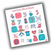 Kalendarze - Naklejki Świąteczne Adwentowy Kalendarz 10X10 N15 - miniaturka - grafika 1