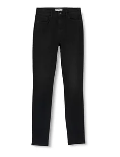 ONLY Onldruna Hw Skinny DNM Pimbox damskie spodnie jeansowe, czarny, 27W / 32L - Spodnie damskie - miniaturka - grafika 1