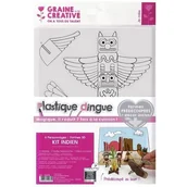 Nasiona i cebule - Kreatywne ziarno - Szalony zestaw plastikowy - Teatr 3D - Indianie - miniaturka - grafika 1