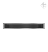 Akcesoria kominkowe - Kratka wentylacyjna LUFT SF 90x600 mm - szlifowany - miniaturka - grafika 1