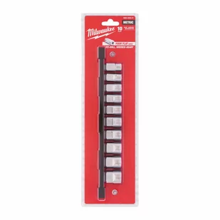 MILWAUKEE ZESTAW NASADEK 10 szt. 3/8" METRYCZNE - Klucze i nasadki - miniaturka - grafika 1