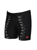 Kąpielówki męskie - Arena Kąpielówki w kolorze czarno-białym - miniaturka - grafika 1