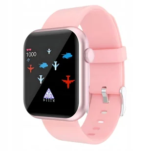 Newwear R3L Różowy - Smartwatch - miniaturka - grafika 1