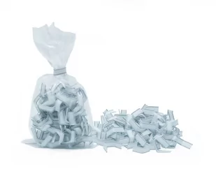 Drucik U-Clips, biały, 45 mm, 1000 sztuk - Taśmy klejące - miniaturka - grafika 1