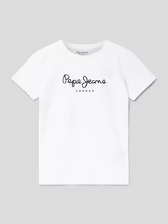Koszulki dla chłopców - T-shirt z nadrukiem z logo model ‘ART’ - grafika 1