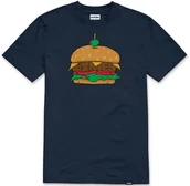 Koszulki męskie - t-shirt ETNIES ETNIES BURGER TEE NAVY - miniaturka - grafika 1