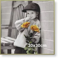 Ramki na zdjęcia - Rama aluminiowa do plakatu 30x30cm, złota anoda / ARTVIC - miniaturka - grafika 1