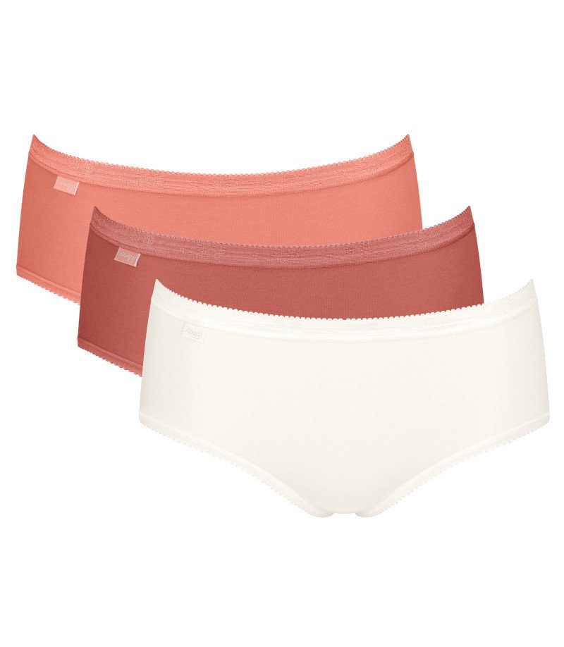 3 x Majtki damskie sloggi Basic+ Midi C3P-44