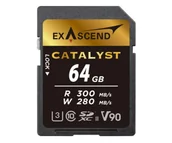 Karty pamięci - ExAscend 64GB SDXC Catalyst UHS-II V90 - miniaturka - grafika 1