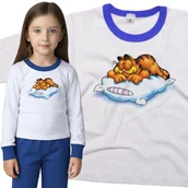 Piżamy dla dziewczynek - Piżama dziecięca Garfield na Poduszce 86/92 - VoloDonum - miniaturka - grafika 1