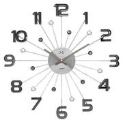 Zegary - JVD Zegar ścienny HT109.3 z kryształkami średnica 49 cm uniwersalny 10565-uniw - miniaturka - grafika 1
