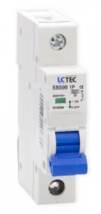 LC Wyłącznik nadprądowy bezpiecznik typu S191 B50A - 6kA zaciski do 25mm (12) - Bezpieczniki elektryczne - miniaturka - grafika 1