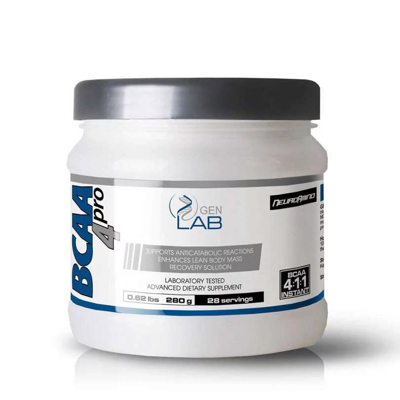 GenLab - BCAA 4 PRO - 280 g Tropikalny