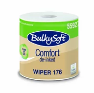 Folia, papier śniadaniowy, serwetki - BulkySoft Czyściwo papierowe Comfort 2w 176 m białe celulozowe posiada certyfikat ISEGA 55927 - miniaturka - grafika 1