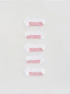 Majtki dla dzieci - Reserved - Skarpetki 5 pack - biały - miniaturka - grafika 1