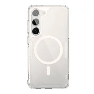 Etui i futerały do telefonów - Nillkin Nature Pro Magnetic Case etui do Samsung Galaxy S23+ z MagSafe pancerny pokrowiec białe - miniaturka - grafika 1