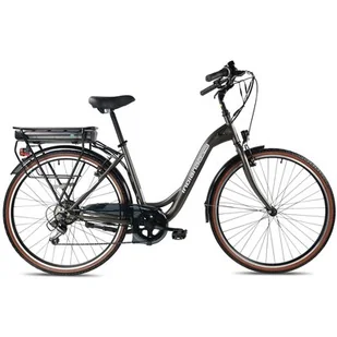 Rower elektryczny INDIANA E-City M18.5 28 cali Czarny - Rowery elektryczne - miniaturka - grafika 1