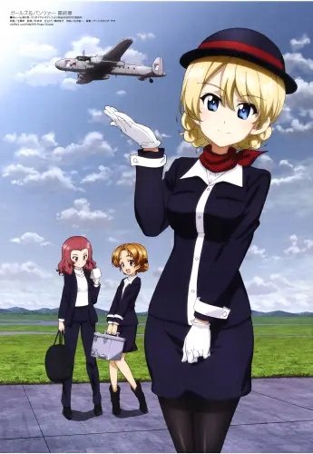 Plakat Anime Girls und Panzer gup_011 A1+ (custom)