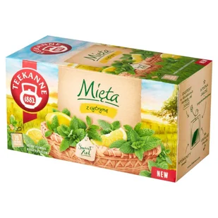Teekanne Herbata ziołowa Miętowa Cytryna 20 x 1,5 g - Herbata - miniaturka - grafika 1