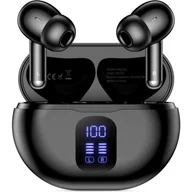 Słuchawki - TECH-PROTECT UltraBoost TWS Pro G2 Czarny - miniaturka - grafika 1