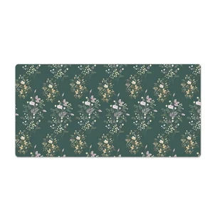 Mata do pracy biuro Letnie Polne Kwiaty 100x50 cm - Podkładki na biurko - miniaturka - grafika 1