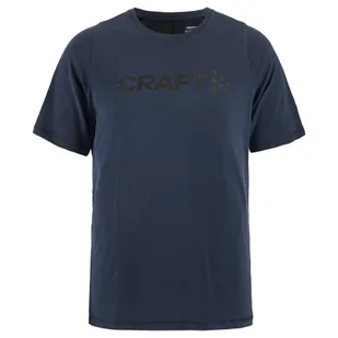 Koszulka męska Craft CORE Essence Bi-blend Rozmiar: XL / Kolor: ciemnoniebieski - Koszulki sportowe męskie - miniaturka - grafika 1