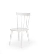 Krzesła - Halmar Drewniane krzesło do kuchni BARKLEY - biały - miniaturka - grafika 1
