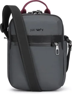 Torba Antykradzieżowa Na Ramię Pacsafe Metrosafe X Vertical Crossbody 6L Szara - Torebki damskie - miniaturka - grafika 1