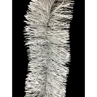 Ozdoby bożonarodzeniowe - Łańcuch choinkowy 200 x 7 cm jasnoszary - miniaturka - grafika 1