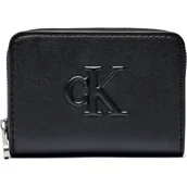 Portfele - Calvin Klein Jeans Portfel SCULPTED MED - miniaturka - grafika 1