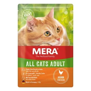 mera All Cats Adult 12 x 85 g Kurczak - Mokra karma dla kotów mera All Cats Adult 12 x 85 g Kurczak - Mokra karma dla kotów - miniaturka - grafika 1
