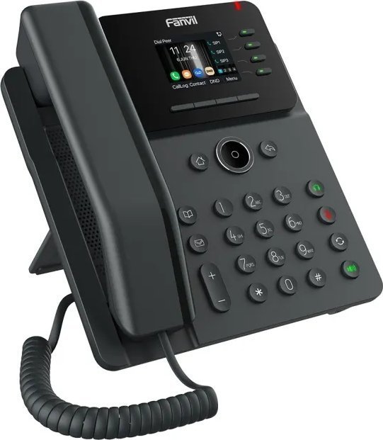 Fanvil V61W telefon VoIP Czarny 4 linii LCD Wi-Fi