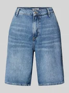 Spodenki damskie - Szorty jeansowe o kroju regular fit z wpuszczanymi kieszeniami model ‘TAMMY’ - miniaturka - grafika 1