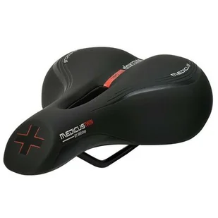 Selle Royal Siodełko Rowerowe Siodełko Büchel Damski Wittkop Twin Medikus 2.0 (Trekking) 51202, Czarna, One Size - Siodełka rowerowe i akcesoria - miniaturka - grafika 1