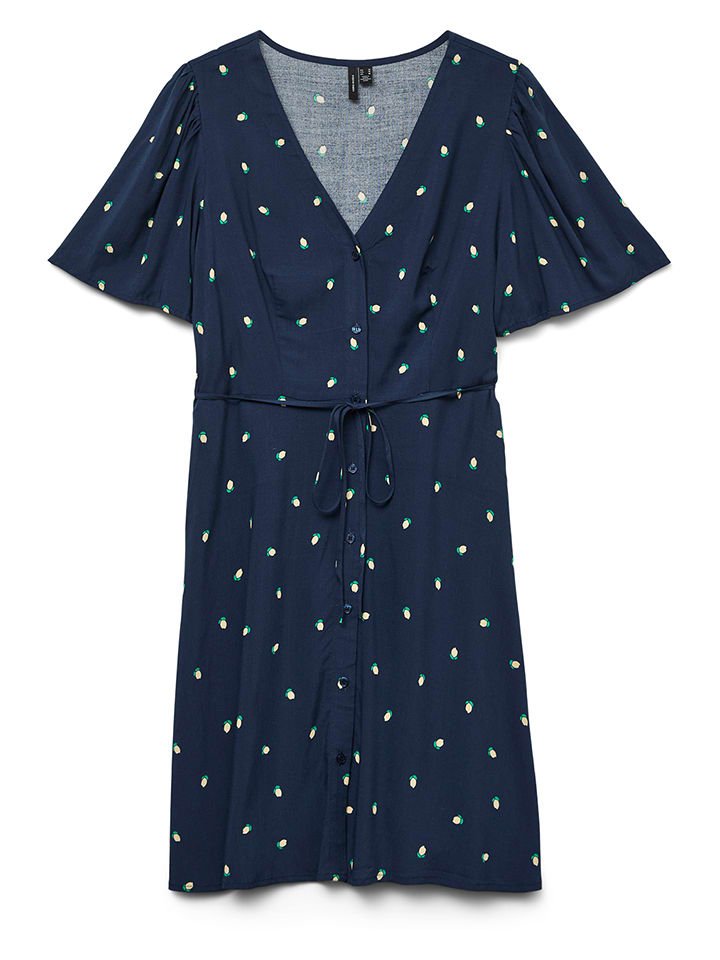 Vero Moda Sukienka w kolorze granatowym