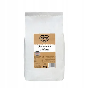 Soczewica zielona MONA 5kg PREMIUM - Ziarna i nasiona roślin strączkowych - miniaturka - grafika 1